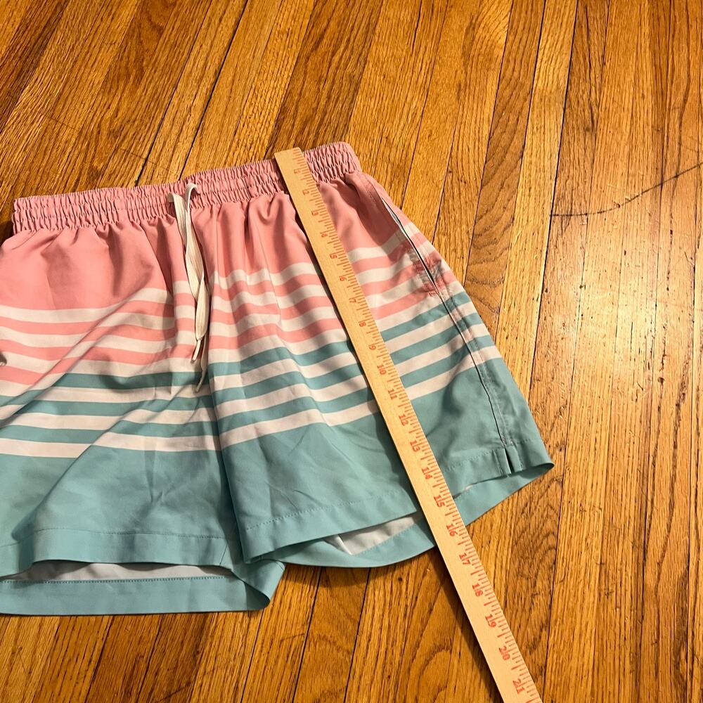 Chubbies Swim Trunk Mens Medium Striped 5.5” Mesh Lined Shorts ** - Picture 8 of 9